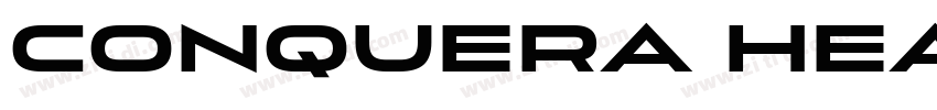 Conquera Heavy字体转换